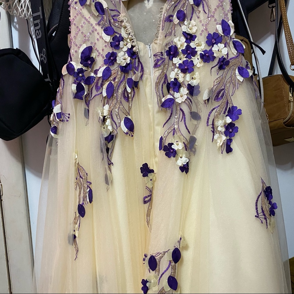 Prom Floral Dress - Picture 3 of 5